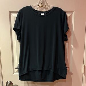 Athleta Dark Green With Ease Top Size SP